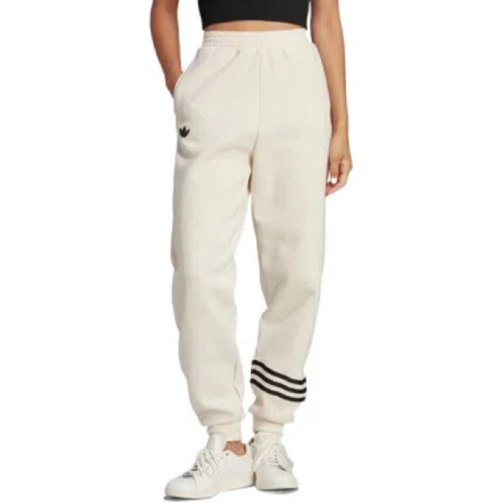 adidas Women's Cream jogger pant - Picture 2 of 10